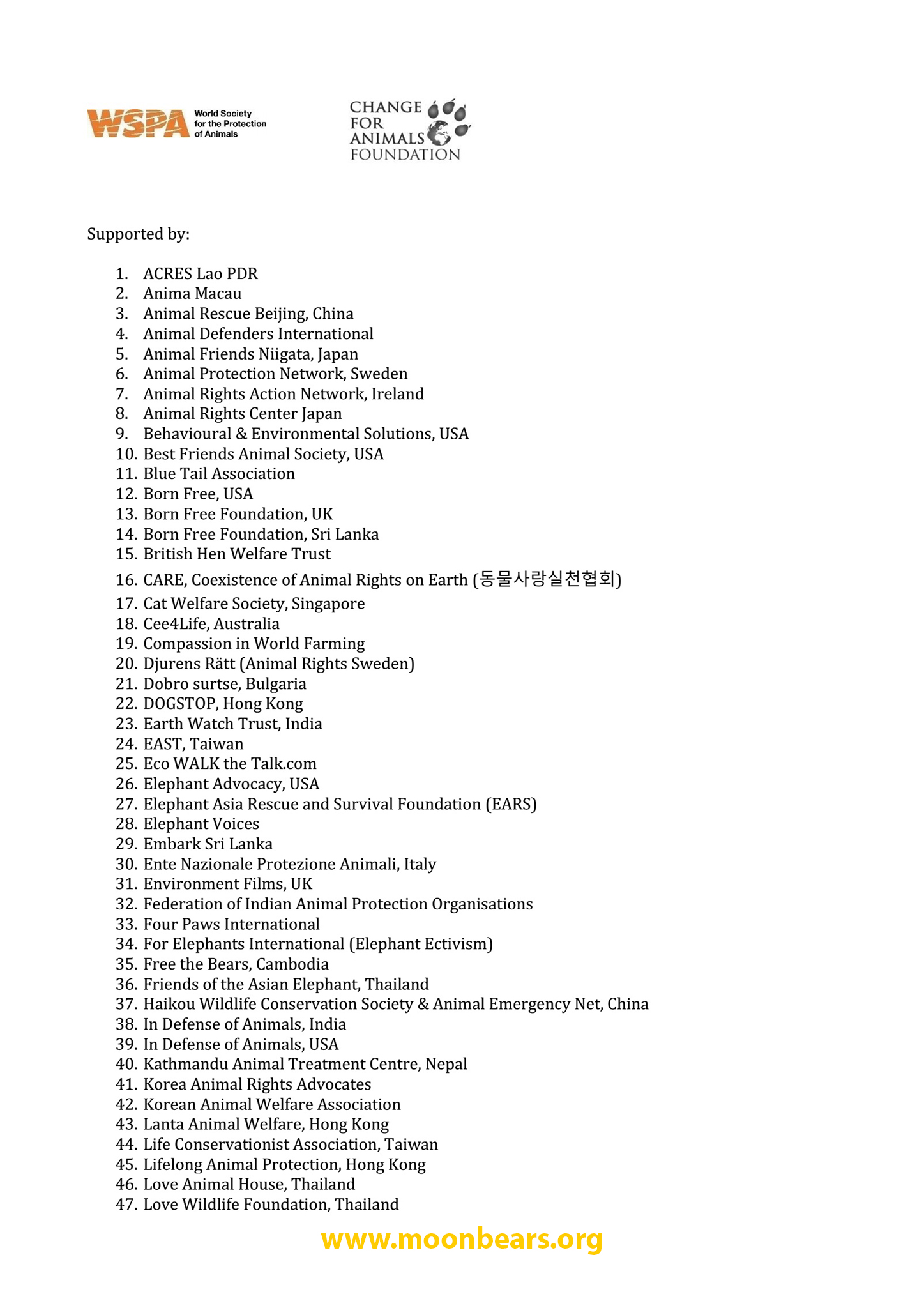 National Zoo Legislation in Korea updated 14 February, 2014 - 03